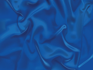 Obraz premium blue cloth background