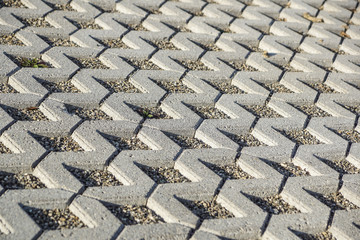 Fototapeta premium background of a floor of self-locking stones