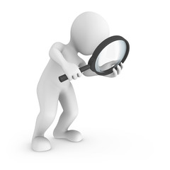 Search with magnifying glass.