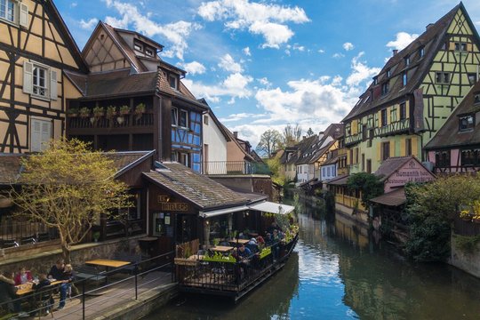 Romantische Altstadt von Colmar
