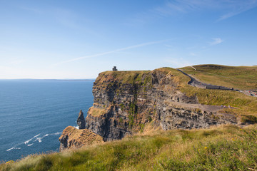 Fototapeta na wymiar The famous Cliffs of Moher in Ireland