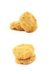 Chicken nugget composition isolated