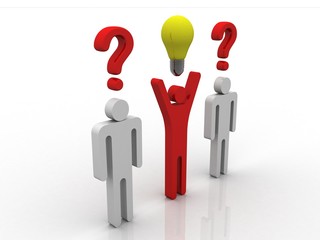 3d illustration Business Network 