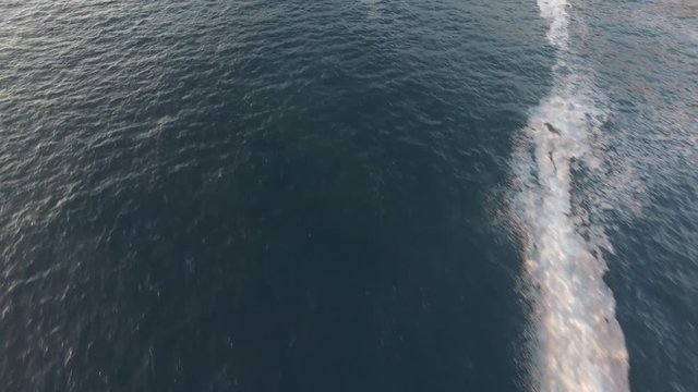 Botallack Silver mine in Cornwall, UK at sunset. Drone footage revealing the Botallack mine in a long track inwards.
