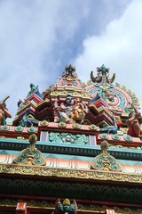 Fototapeta na wymiar Temple hindou
