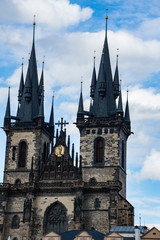 Fototapeta na wymiar Tschechien Kirche in Prag