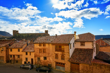 Obraz premium Mora de Rubielos village in Teruel Spain