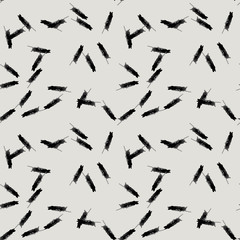 Military camouflage seamless pattern in ivory-white and different shades of grey color