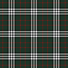  Tartan traditional checkered british fabric seamless pattern...