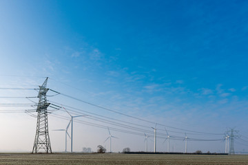 Windpark bei Horst in Nordfriesland