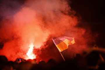 National flag of Ukraine