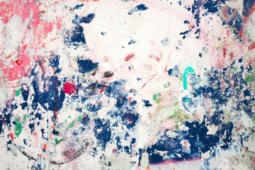 Vintage painted concrete wall. Backgrounds.