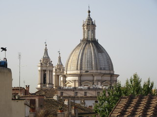 Naklejka na ściany i meble Roof tops of Rome