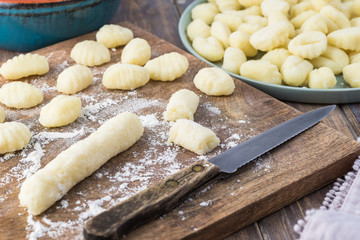Potato gnocchi.