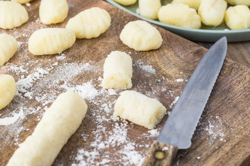 Potato gnocchi.