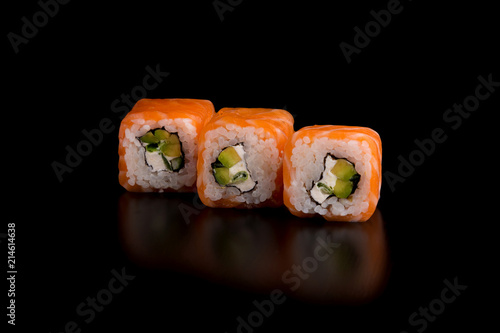 Japanese Traditional Food Sushi With Avocado Rice Cottage