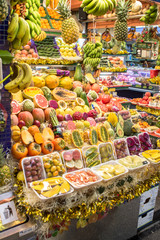 Abundance of fruits and vegetables