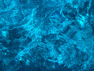 Ripples on the water