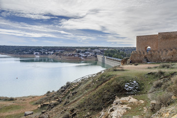castle of Penarroya in Argamasilla de Alba in the province of Ciudad Real, Spain.