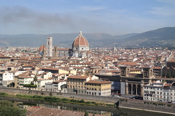 Florenz Italien Aussicht Kirche 