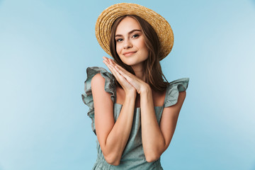 Portrait of a lovely young woman