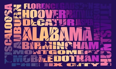 Image relative to usa travel. Alabama state cities list