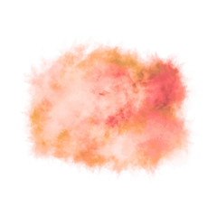 Colorful spot, watercolor abstract hand painted background