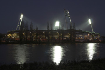 Fototapeta na wymiar Gametime im Weserstadion