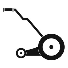 Electric grass cutter icon. Simple illustration of electric grass cutter vector icon for web design isolated on white background