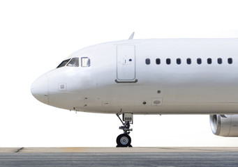 Jet plane  isolater on white background