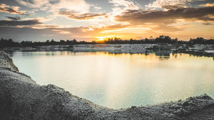 Sunrise at Blue Lake