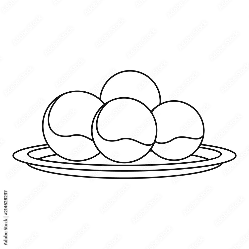 Poster propolis sphere icon. outline illustration of propolis sphere vector icon for web design isolated on