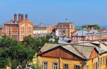 City centre of Samara, Russia