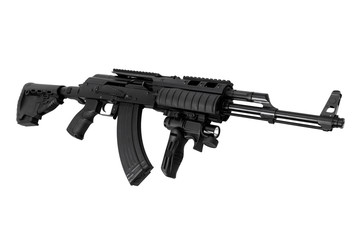 Gun isolated on white background