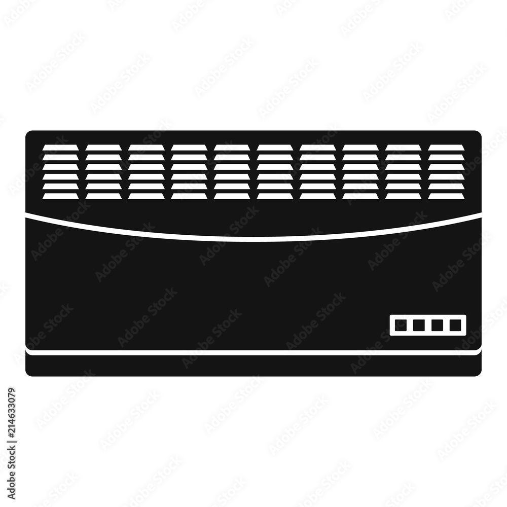 Poster convector icon. simple illustration of convector vector icon for web design isolated on white backgr