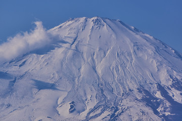 神奈川県　足柄峠からの富士山