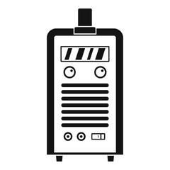 Welding device icon. Simple illustration of welding device vector icon for web design isolated on white background