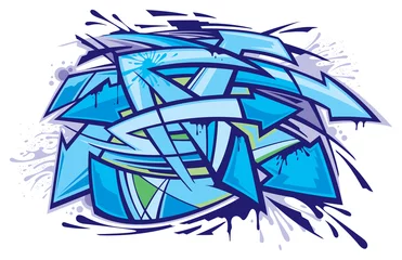 Poster de jardin Graffiti Graffiti