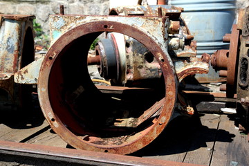 OBJET FERROVIAIRE MÉTALLIQUE
