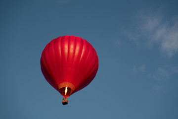 Naklejka premium Hot air balloon