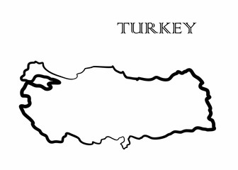 the Turkey map