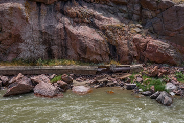 Old Piping System in Canon City