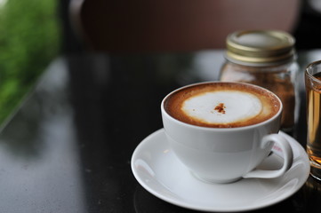 Hot coffee of the workers