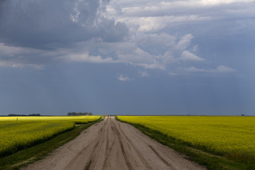 Obraz premium Prairie Storm Clouds