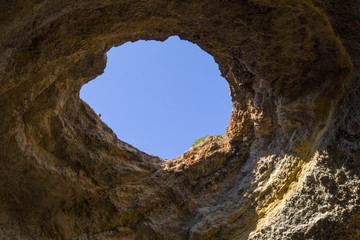 Benagil Caves in the Algarve