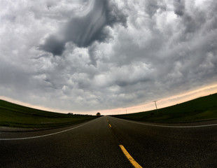 Fototapeta premium Prairie Storm Clouds