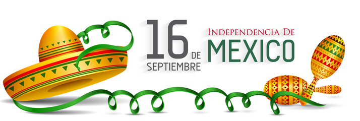 Mexico Independence Day (de la Independencia).