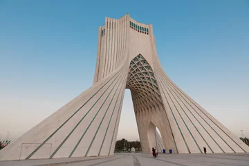  Azadi Tower in Tehran Iran © pop_gino