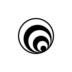 Abstract vector isolated. Element of popular logo icon. Premium quality graphic design. Signs, symbols collection icon for websites, web design