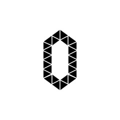 Abstract vector isolated. Element of popular logo icon. Premium quality graphic design. Signs, symbols collection icon for websites, web design